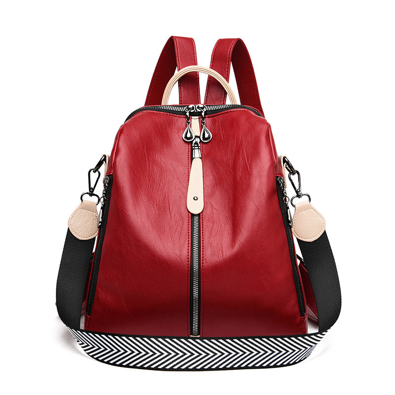 Soft Leather Fashion Backpack for Women Soft Leather Fashion Backpack for Women